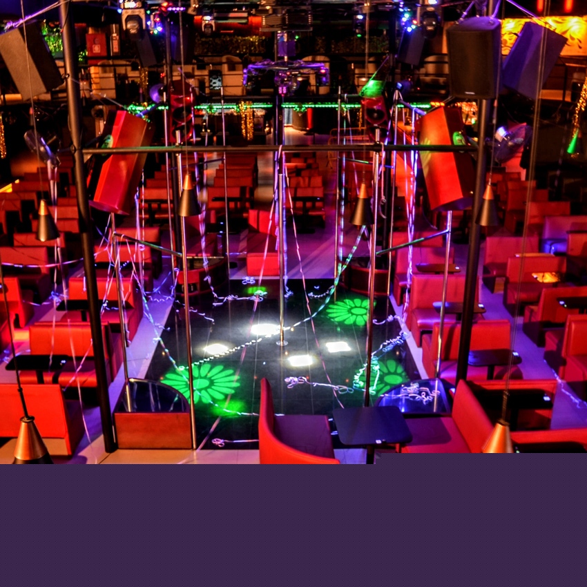 Inner Club casa de swing em Santo Amaro - SP vista do camarote vip